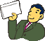 「会社員1」のイラスト